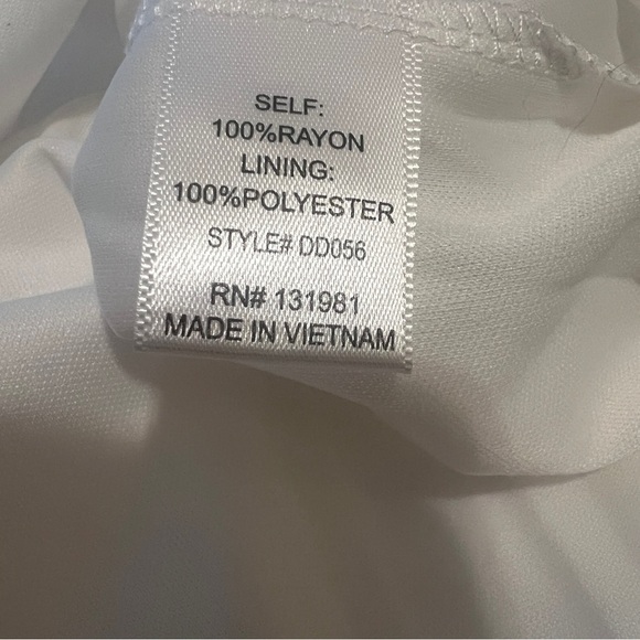 NAIF white Tunic Dress with Lace Sleeves - Picture 4 of 6